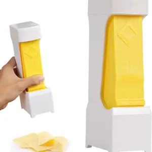 Buy 1 Get 1 Free!! Butter Cutter, One Click Stick Butter Cutter Slicer Single Stick, Butters Dispenser and Storage Case, Cheese Splitter with Stainless Steel Blade for Quickly Making Bread, Cakes, Breakfast
