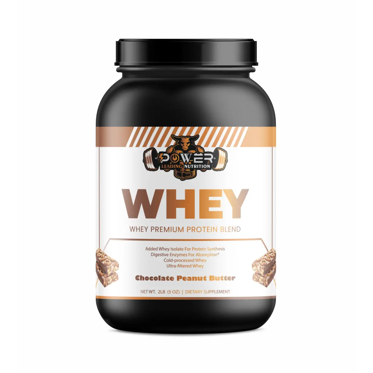 Chocolate Peanut Butter Whey Protein Blend | Premium Muscle Recovery Fuel