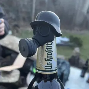 Reusable Air-Tight Beer Bottle Topper Leak Proof Sealing Cap for Wine Liquor Freshness Preservation 3D Printed Party Decor