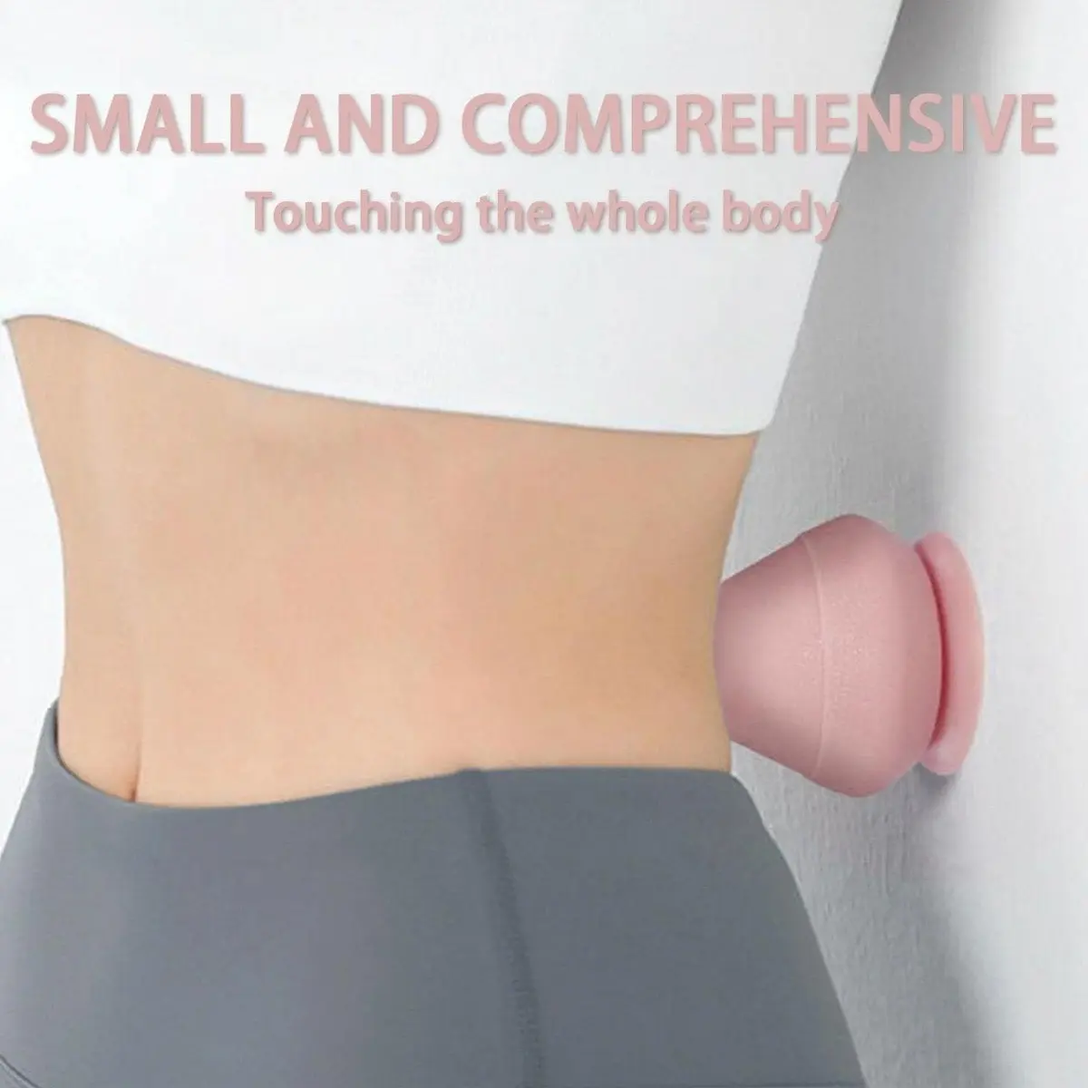 Silicone Massage Ball with Suction Cup, Self Massage Ball for Muscle Relaxation, Relief Tool for Pain Management & Recovery, Body Care