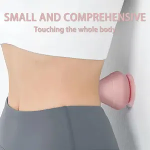 Silicone Massage Ball with Suction Cup, Self Massage Ball for Muscle Relaxation, Relief Tool for Pain Management & Recovery, Body Care