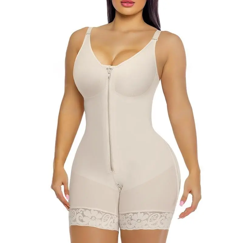 Boho Festival Two Piece Set, Faux Colombianas Tummy Control Butt Lifter Shaper with Zipper Crotch Detachable Strap for Womenswear Corset Wear, , Style Essential, Timeless, Going Out, Girls Night, Event Outfit, Weekend