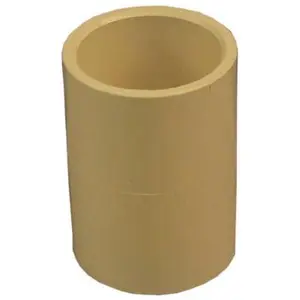 GENOVA PRODUCTS 0.75 in. Silicone CPVC Coupling, Durable Pipe Fitting for Sailing Water Sports