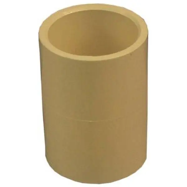 GENOVA PRODUCTS 0.75 in. Silicone CPVC Coupling - Durable Pipe Fitting for Water Sports, Sailing Applications
