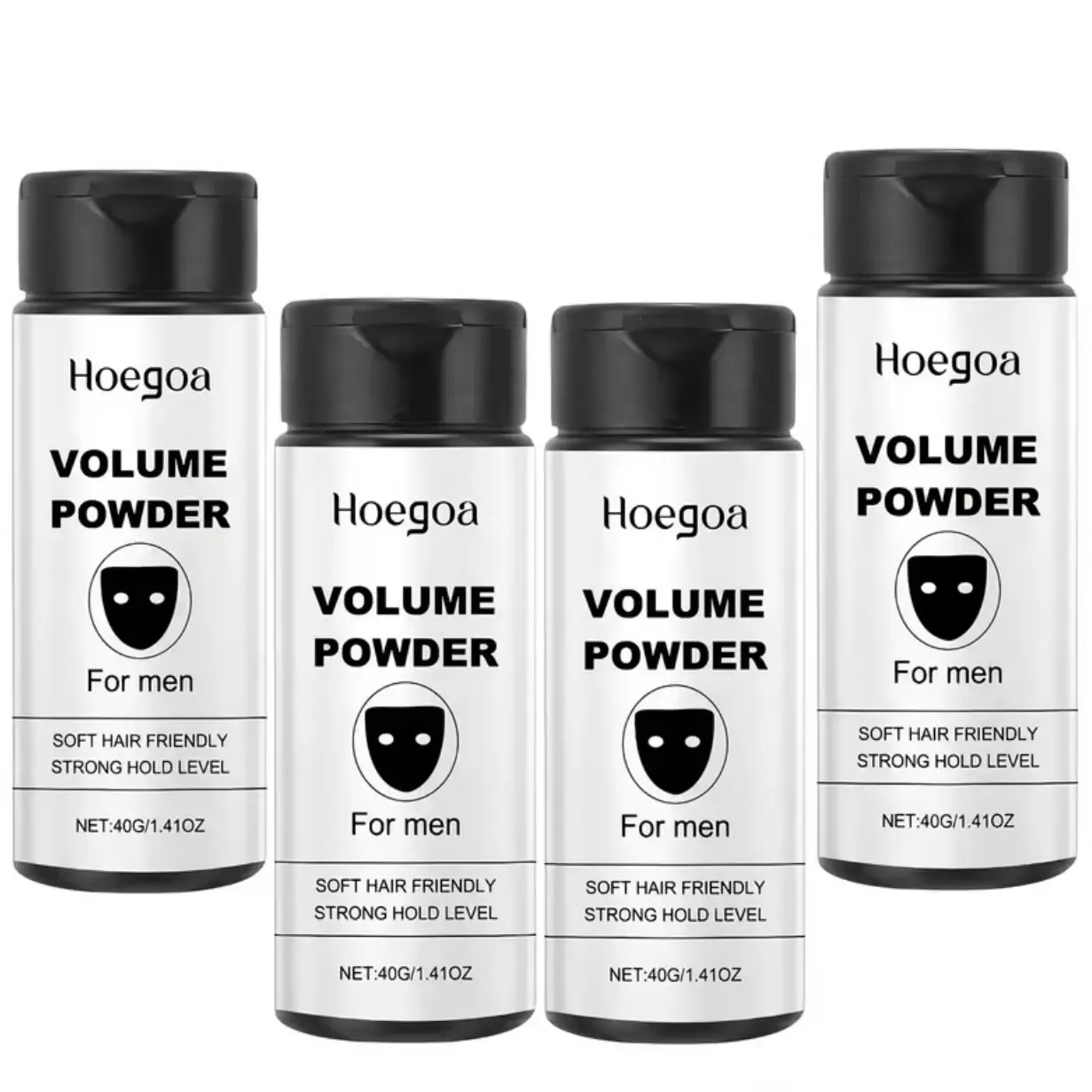 Men's Fluffy Corn Starch Texture Powder Hair Styling Product - All Hair Types, Instant Texture, Root Lift, Edge Control, Hairline Shaping, Natural Matte Effect, Lightweight Everyday Use
