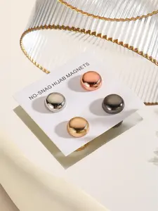 Magnetic Brooch Set, Multipurpose Magnetic Brooch for Women's Hijab, Fashion Accessories for Party, Daily Clothing Decor, Trendy All-match & Exquisite Brooch for Gift, Pins