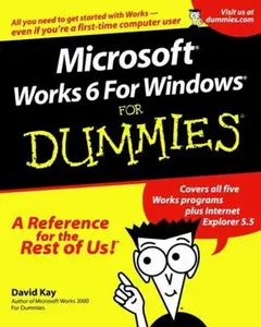 USED-Microsoft Works 6 for Windows for Dummies by Kay, David C. (Paperback)