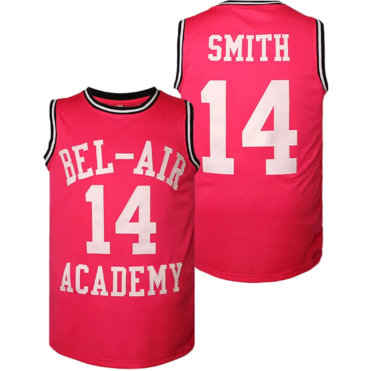 90s The Fresh Prince of Bel Air Academy #14 Jersey Shirt for Men and Women Unisex Basketball Jersey for Theme Party 100% Polyester Workout Activewear tiktokshopbacktoschool,back to school,back to school haul