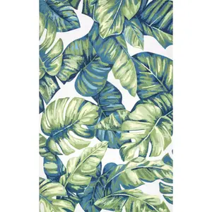Contemporary Floral Lisa Indoor/Outdoor Area Rug