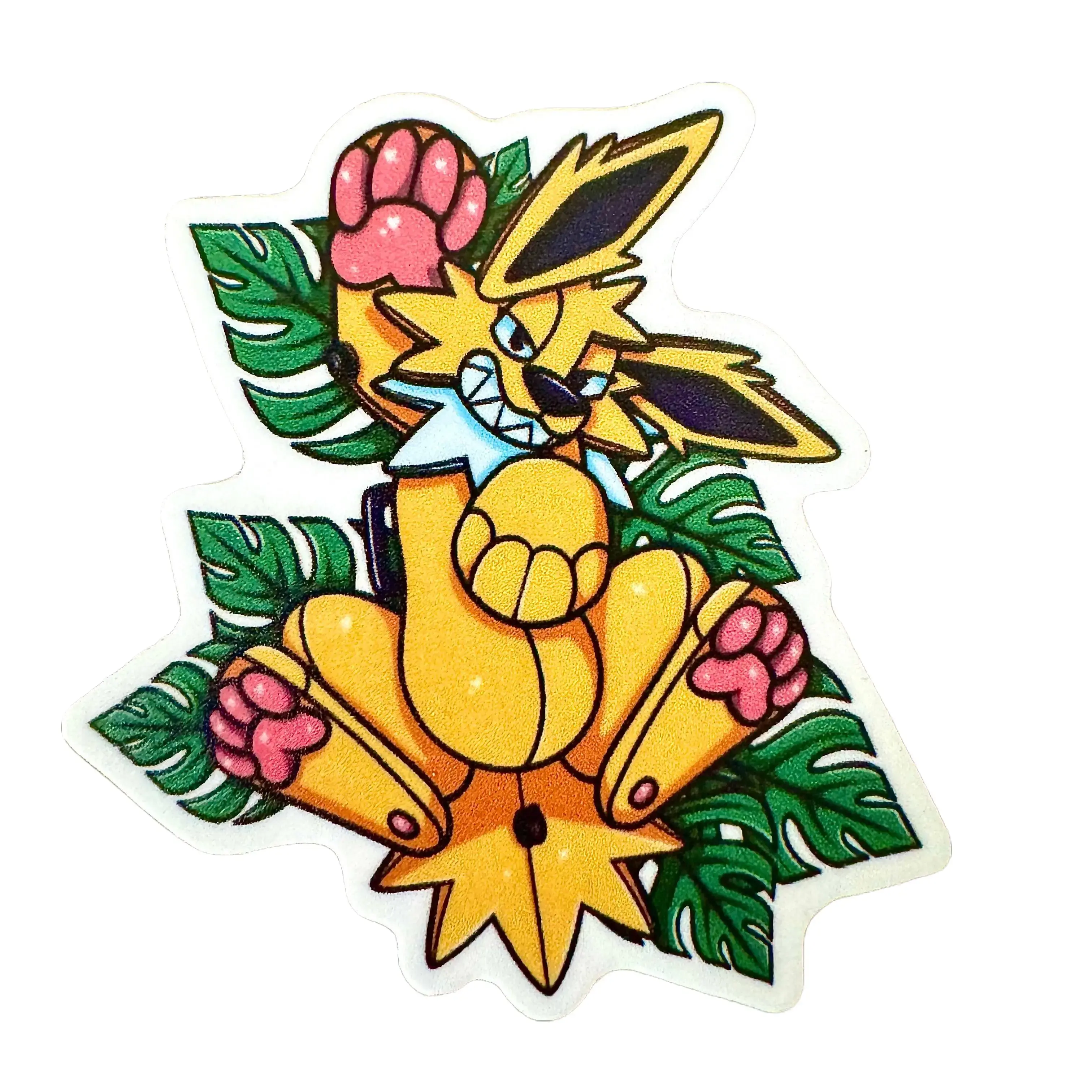 Pool Toy Jolteon Regular or Shiny Vinyl Sticker