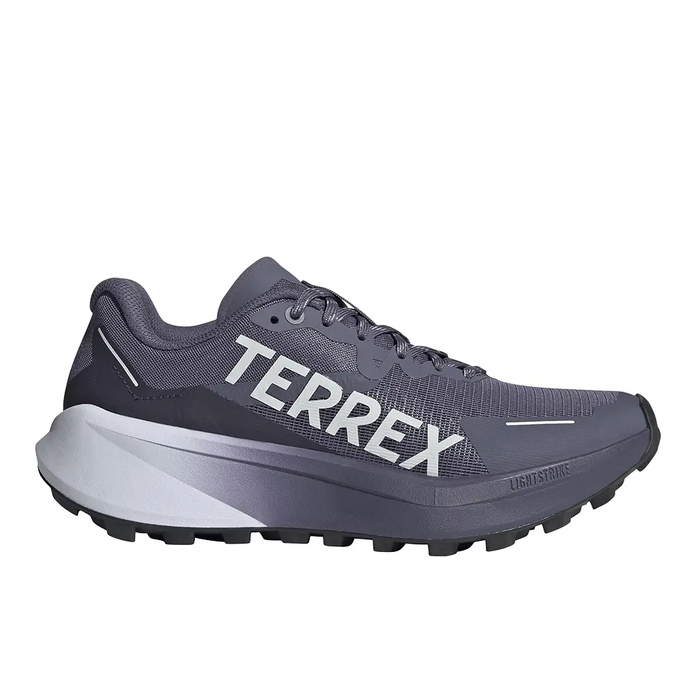 adidas Womens Terrex Agravic 3 Trail Running Sneakers Shoes - Purple adidas Womens Terrex Agravic 3 Trail Running Sneakers Shoes - Purple