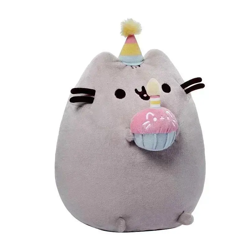 Pusheens Plush Toy Kawaii Donut Unicorn Room Decoration anime Potato Chip Ice Cream Pizza Cake Cat Stuffed Animal Dolls Gift