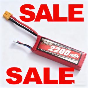 Battery 11.1V 2200mAh 25C XT60 Plug (Suitable for 1300mm PA-18, 1220mm Ranger V1 & V2, 1500mm Maule, 64mm F-35 V2, 1400mm J-3, 1400mm Kingfisher, 1100mm A6M5 Zero, 1020mm F3A)
