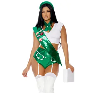 Forplay Women's Halloween Scouts Honor 5-Piece Women's Scout Costume