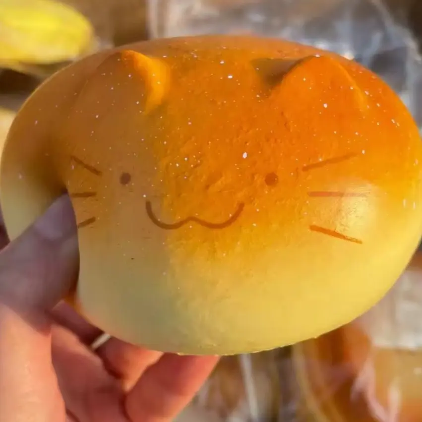 Kitty Cat Potato Bread Bun Super Slow Rising Squishy Satisfying Sensory Toy ASMR Gift ADHD Fidget Stress Relief Toy cute toys