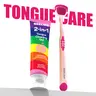 Ceelike Tongue Cleaner Kit - Water-Based Gentle Gel Clean Cleansing Brush, Antibacterial Oral Care Selfcare Accessory for Fresh Breath, Tongue Gel Cleaner