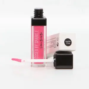 Glossed By Sparkle Lip Gloss Makeup Lipstick Glossy Oil Coconut Color Daily Nourishing