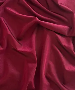 Burgundy Shiny Nylon Spandex