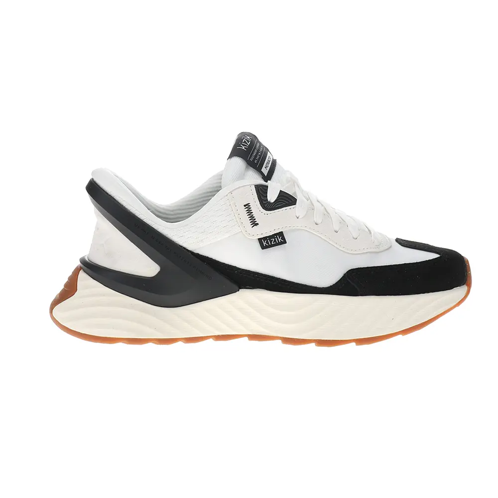Kizik Mens Monaco Hands Free Slip On Sneakers Shoes Casual - White