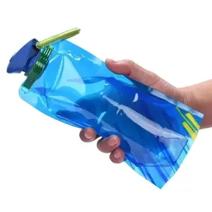 500ml Collapsible Soft Flask – BPA-Free Folding Water Bottle for Running, Hiking, and Camping