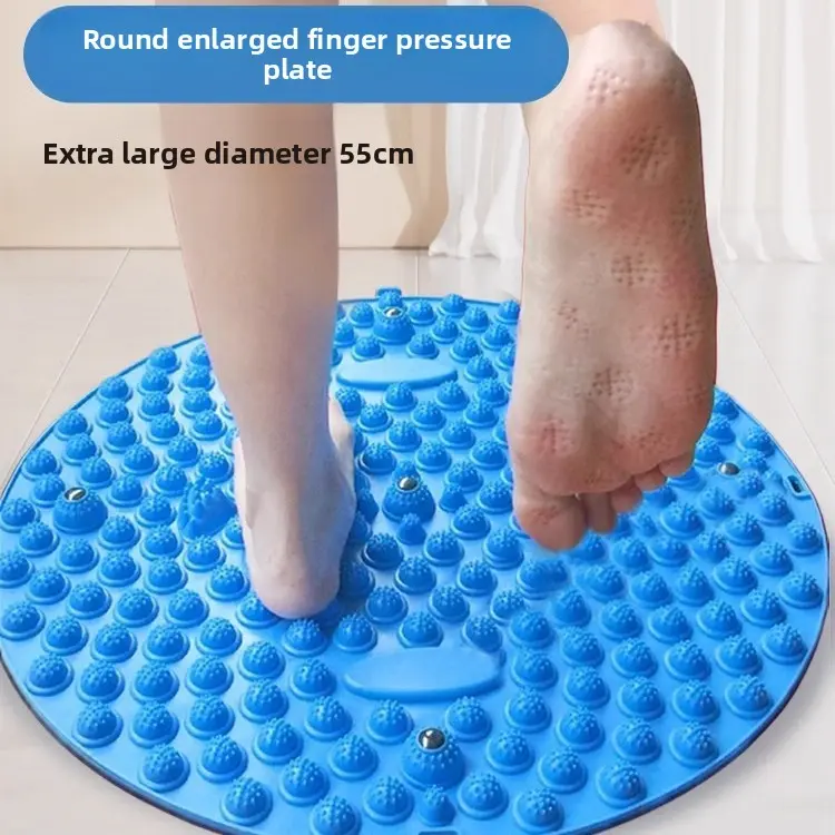 Foot massage foot pad Shiatsu board Indoor running Toe massage pad Meridian jogging Non-slip round foot pad