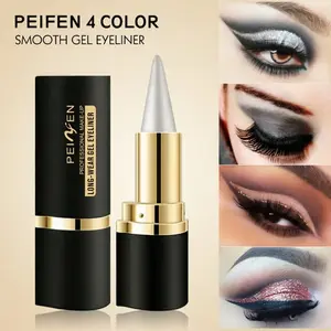 Professional Long Wear Gel Eyeliner Pencil - Waterproof, Fast Drying, Highly Pigmented Matte Eye Liner for Smokey Eye Makeup