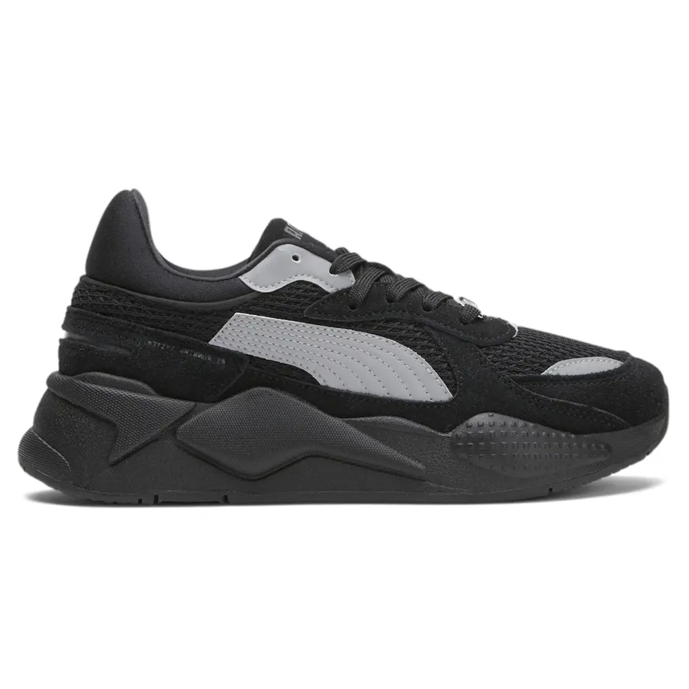 PUMA Womens X Laquan Smith Rs X Lace Up Sneakers Shoes Casual - Black