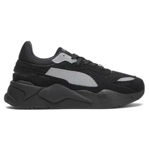 PUMA Womens X Laquan Smith Rs X Lace Up Sneakers Shoes Casual - Black