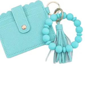 Teal Beaded Wallet with Tassel - Perfect for Everyday Use and Style bag smart