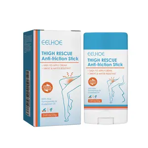 EELHOE Thigh Anti-Chafing Stick for Skin Protection, Waterproof and Sweatproof Formula, Easy to Apply for Legs and Arms