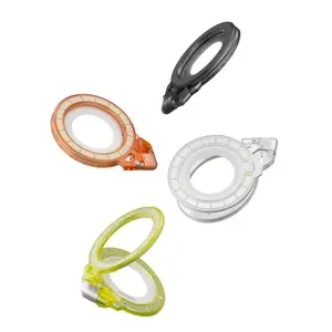 Aulumu G09 Magnetic Ring Grip | Omnidirectional Rotation | MagSafe Compatible | Aluminium Alloy Construction | Stable Dual-Sided Magnetic Attachment | Includes Handle Ring Phone Stand