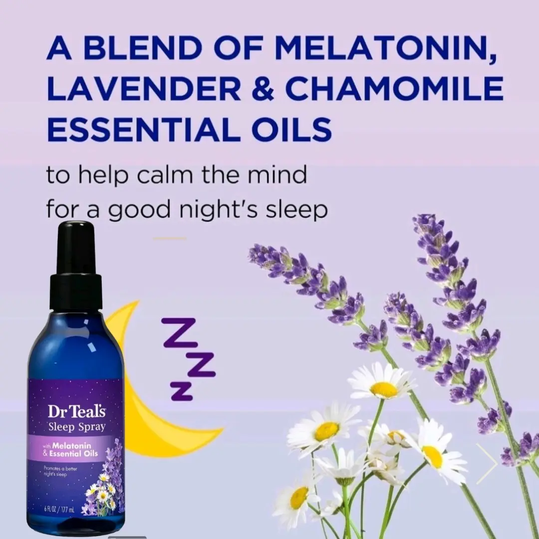 Dr Teal's Lavander & Chamomile Sleep Spray, 6 fl oz Dr Teal's Lavander & Chamomile Sleep Spray, 6 fl oz