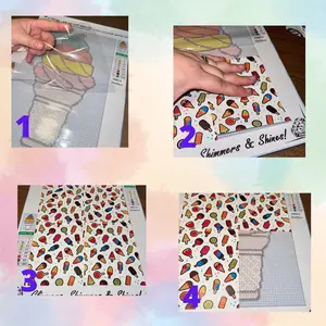 Customizable Decorative Diamond Painting Release Papers