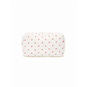 Cider HEART PATTERN MAKEUP BAG