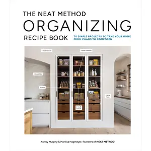 The NEAT Method Organizing Recipe Book by Ashley Murphy, Marissa Hagmeyer [Hardcover Book]