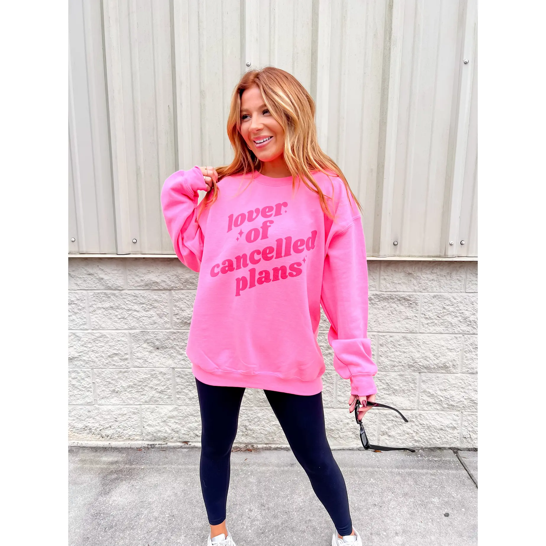 Cancelled Plans Graphic Pullover C.O.C.