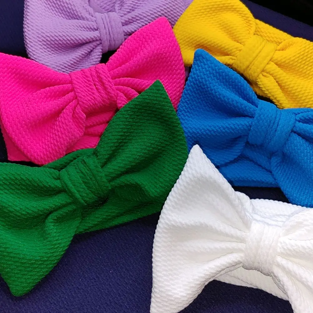 Custom Made 6 Pack Headbands in Various Vibrant Colors - Unique Design for Personal Styling and Stylish Outfits