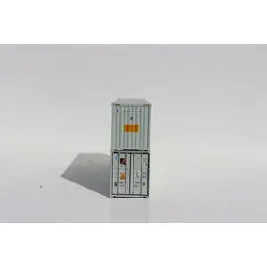 Jacksonville Terminal Company 405044 SEALAND 40' HIGH CUBE containers with Magnetic system, Corrugated-side. JTC # 405044, N Scale
