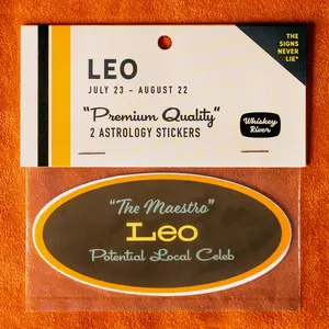 Leo Astrology Sticker Pack