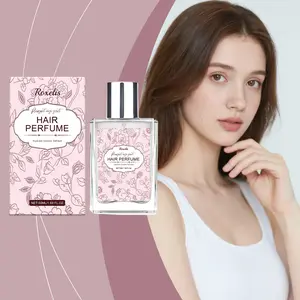 High-end fragrance, soft rose scent hair fragrance, gentle, natural, fresh, elegant eau de toilette, everyday portable hair fragrance spray, high-end aromatic woody fragrance.