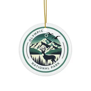 Olympic National Park Ornament christmas decorations christmas ornaments ornament  clusters unique  ornaments kids  ornaments christmas  2024