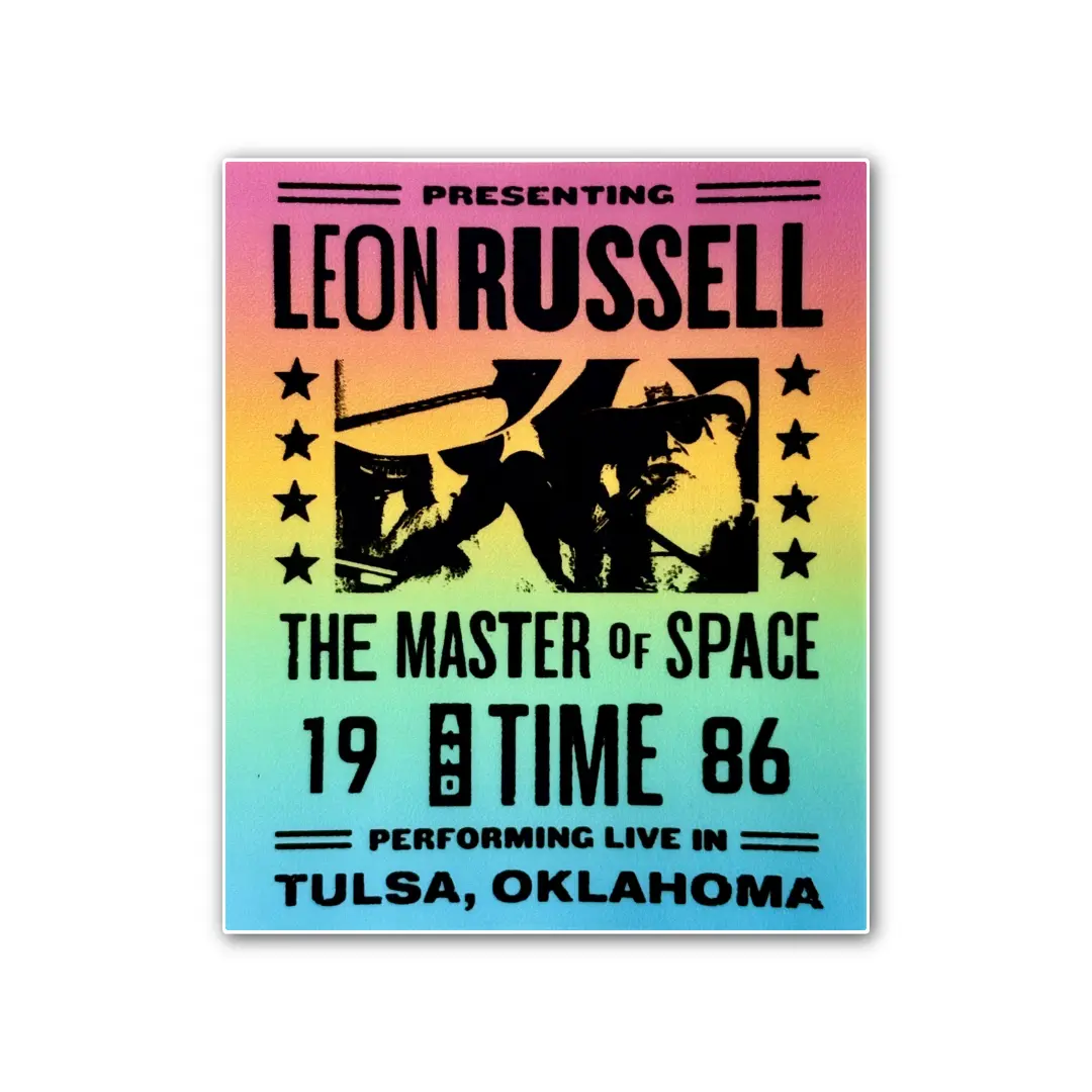 Leon Russell Flyer Sticker