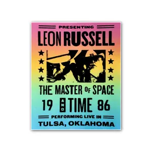 Leon Russell Flyer Sticker