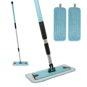 Don Aslett 12" Microfiber Mop - Aqua