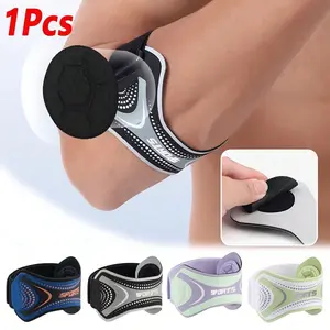 Tennis Elbow Brace for Men & Women, Golfer’s Elbow Support, Breathable Elastic Elbow Strap for Tendonitis Relief, Easy Care Design