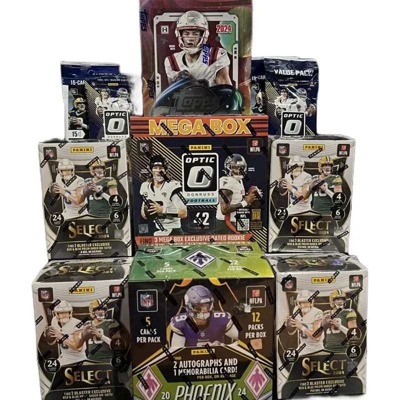 NFL PYT Football Card Break: Eleven Boxes/Cello Packs 07/17/2025 Evening