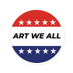 Sticker: ART WE ALL Campaign Sticker
