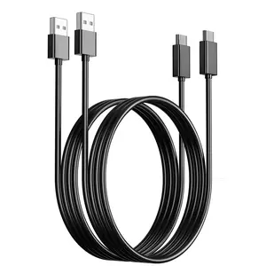 USB C   Compatible with PS5 Controller, 2 Pack 6.6Ft Fast  USB Type C Charger Cord Compatible with  5 PS5 Dual Sense,  Series X/Series S Controllers