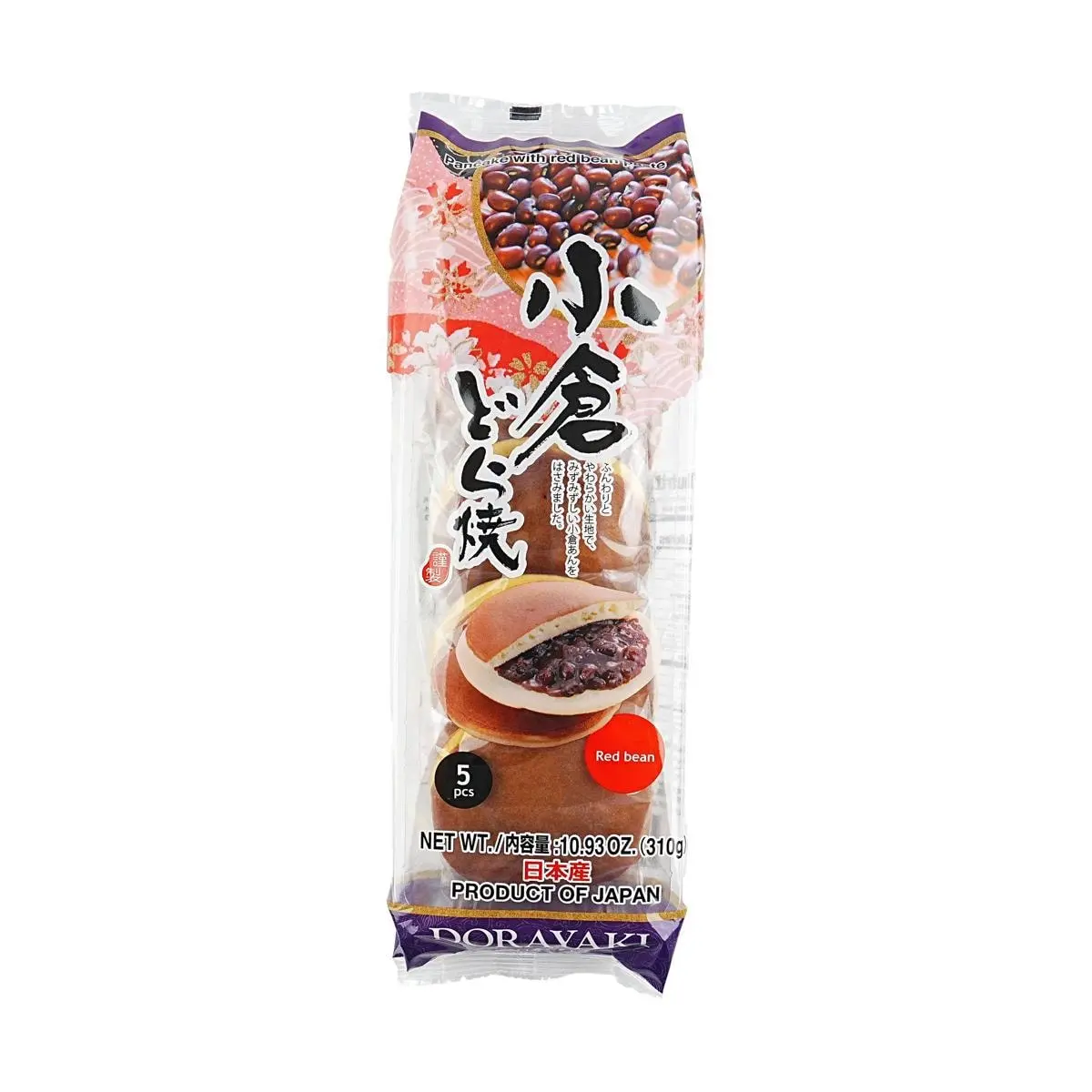 SHIMIZU Japanese Red Bean Dorayaki 310g - Authentic Ogura Anko Sweet Pancakes SHIMIZU Japanese Red Bean Dorayaki 310g - Authentic Ogura Anko Sweet Pancakes