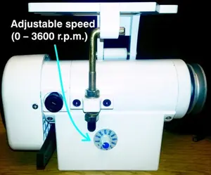 Servo Motor for Industrial Sewing Machine - Variable Speed ​​- Designed for Efficient Operation and Versatile Use